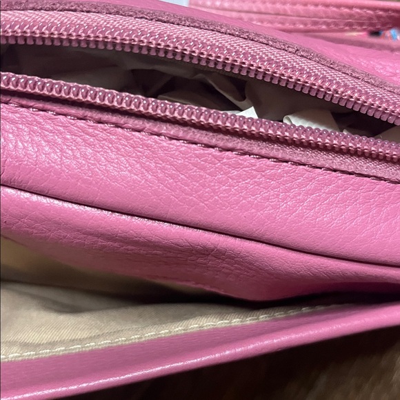 The Sak Mulberry Leather Cora Smartphone Crossbody Belt Bag with Two Straps NWT - Picture 4 of 7